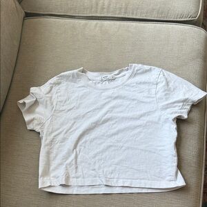 Cotton On White Crop Top